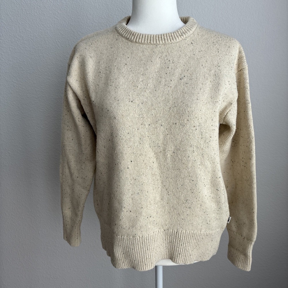 The North Face Womens Crestview Crew Sweater Wool Blend Pullover Medium Outdoors